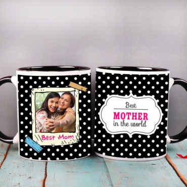 Personalized Polka Dot Mug