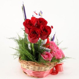 romantic surprise basket