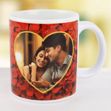 Romantic Heart Photo Mug