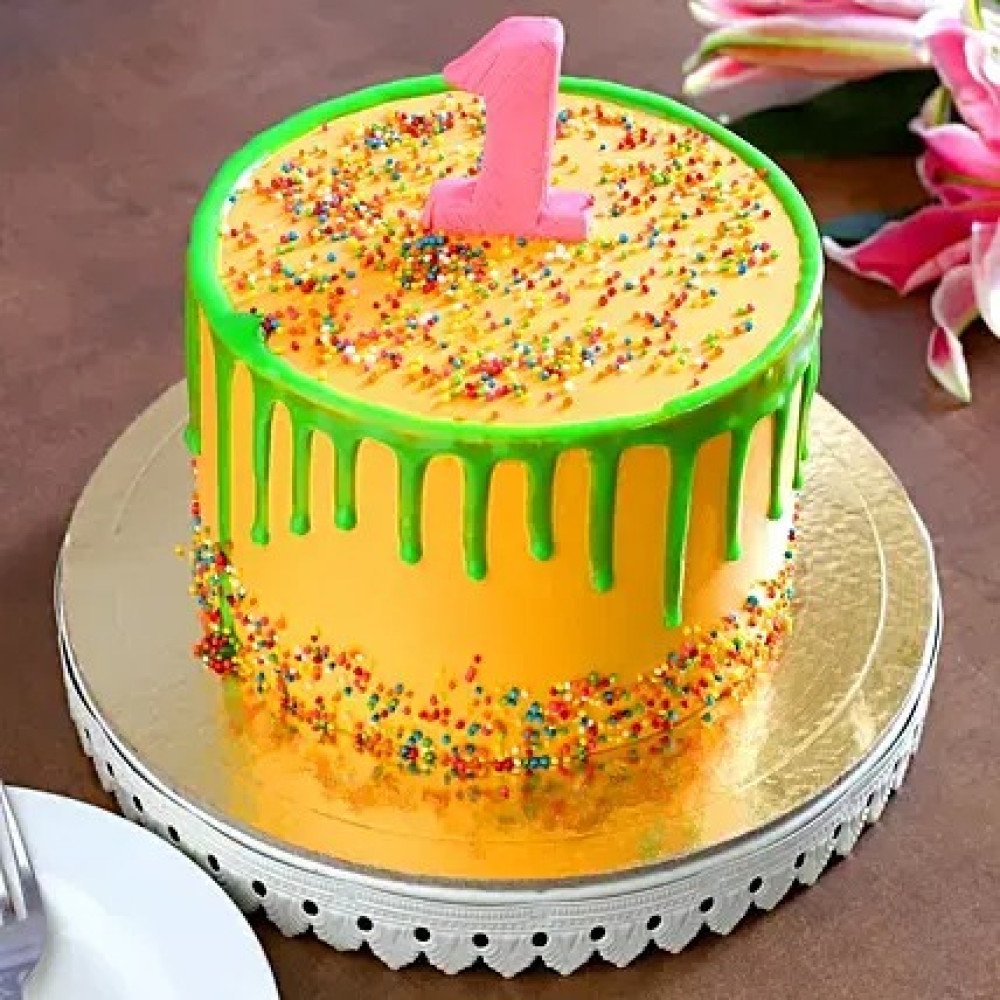 Yummy Mango Cake- Half Kg
